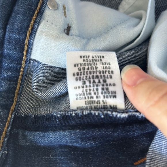 Polo Ralph Lauren Kelly Jeans Size 12R (9" Rise ) Bootcut Y2K Preppy - Picture 14 of 14